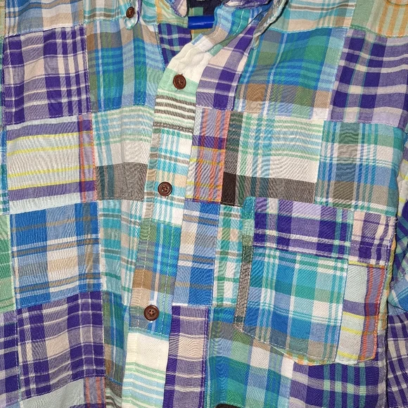 Lands End Men's Large 16-16 1/2 Traditional Fit - Picture 2 of 5